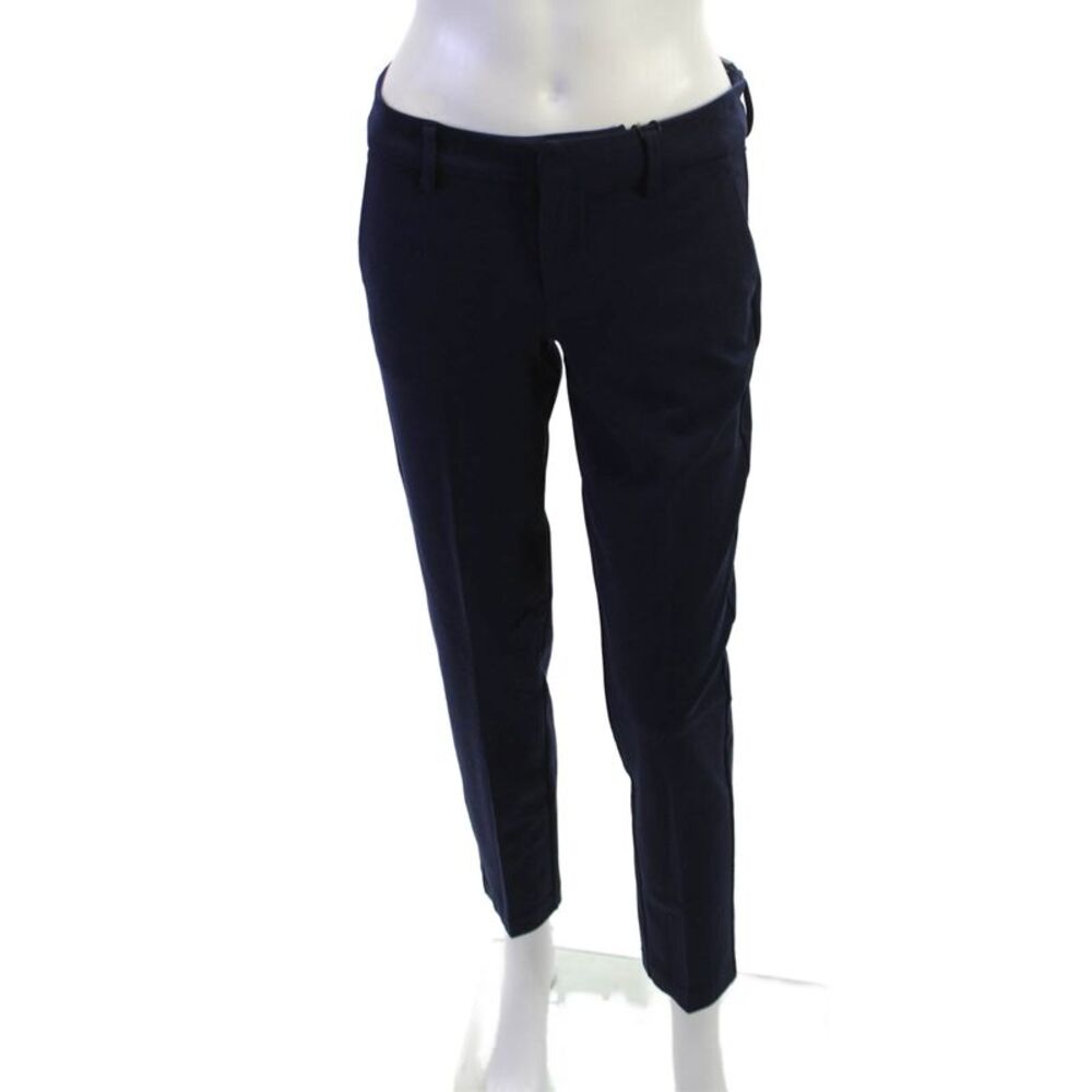 Liverpool Los Angeles Women Ankle Dress Pants Dark Blue Petite Size 25